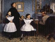 Edgar Degas The Bellelli Family painting